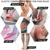 2 x Extra Long Elastic Knee Pads for Legs, Calves