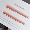 XUZOO 24 Pieces Nail Tips, 3D Nails, Short and Long,