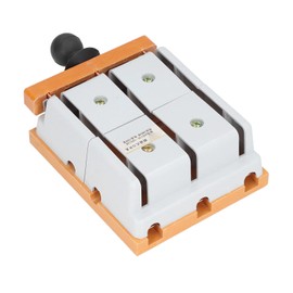 380V 100A Knife Switch Power Disconnect Switch 3 Pole Double Throw Knife Switch Flame Retardant Electrical Switch Household Circuit Dual Knife Switch