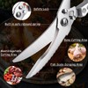 TIVOLI Heavy Duty Poultry Shears - Kitchen Shears with Serrated