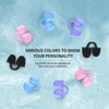 Nose Plugs for Swimming Silicone Swim Nose Clip Adult Hree-Layer