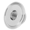 304 Stainless Steel HFS(R) 1.5in to 1/2in NPT Female Adapter