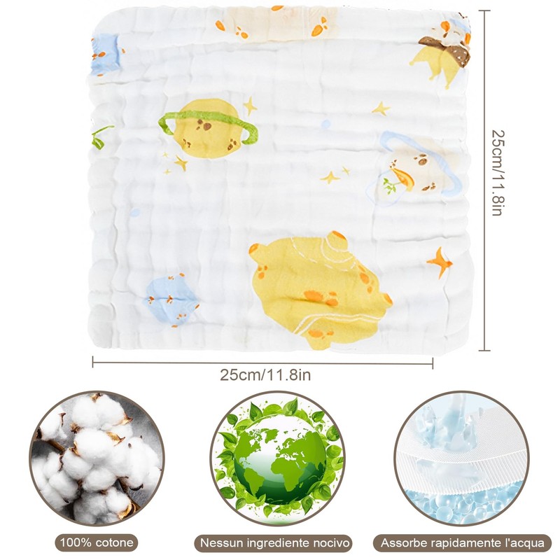CUEMOON Baby Bath Towels with 1 Towel for Kids, Bathrobe