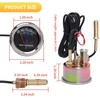 Car Water Temperature Gauge, 52mm 38-104℃ Mechanical Water Temp Gauge