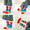 2 Pairs Cotton Five Finger Toe Socks Athletic Running Casual
