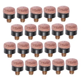 OHPHCALL 20pcs Billiard Tips Replacement for Pool Sticks Snooker Tip Strong and Wear-Resistant Billiard Necessity