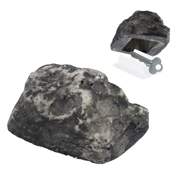Stone Key Hiding Place Key Stone with Secret Compartment, Key