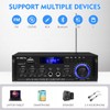 298Pro Receiver for Speakers, 5.0 Bluetooth Receiver for Home Stereo,RMS