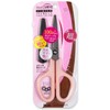 Plus Scissors SC-175SFN Fit Cut Curved Fluorine 3D Blade, Pink,