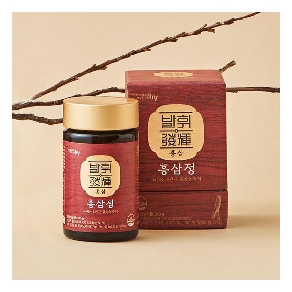 Korea Yakult [HY] Exercising Red Ginseng Extract 240g x 1 + Shopping Bag / 한국야쿠르트 [에치와이] 발휘 홍삼정 240g x 1개 +쇼핑백