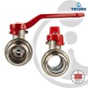 tecuro Ball Valve, Male Thread G 1/2 Inch (DN 15)