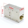 Shielded CAT6 RJ45 Inline Coupler for Extending FTP/STP Cable [Cat6