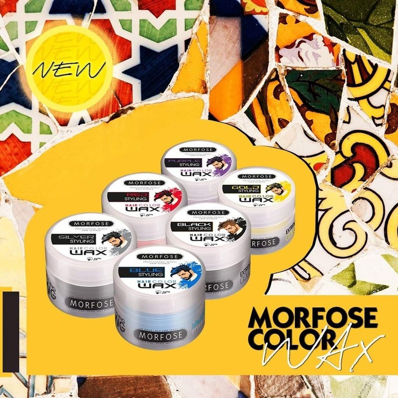 Morfose Black Hair Colour Wax 100ml