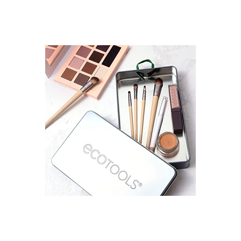 EcoTools, Daily Defined Eye Kit, Set de Brochas para Ojos,