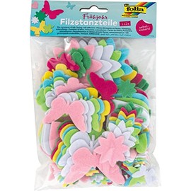 Cut Outs Felt 112ST selbstkl. Sortiert