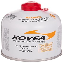 Kovea Premium Blend Isobutane Camping Stove Fuel (230 Grams)