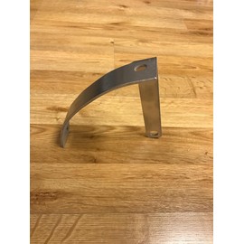 EACCESSORIES EA Curved License Plate Relocation Holder Bracket for Yamaha MT-03/07/09/10/15 2014-2025 - Shock Bolt/Spool Tag Mount - Lightweight, Highly Durable, Rustproof