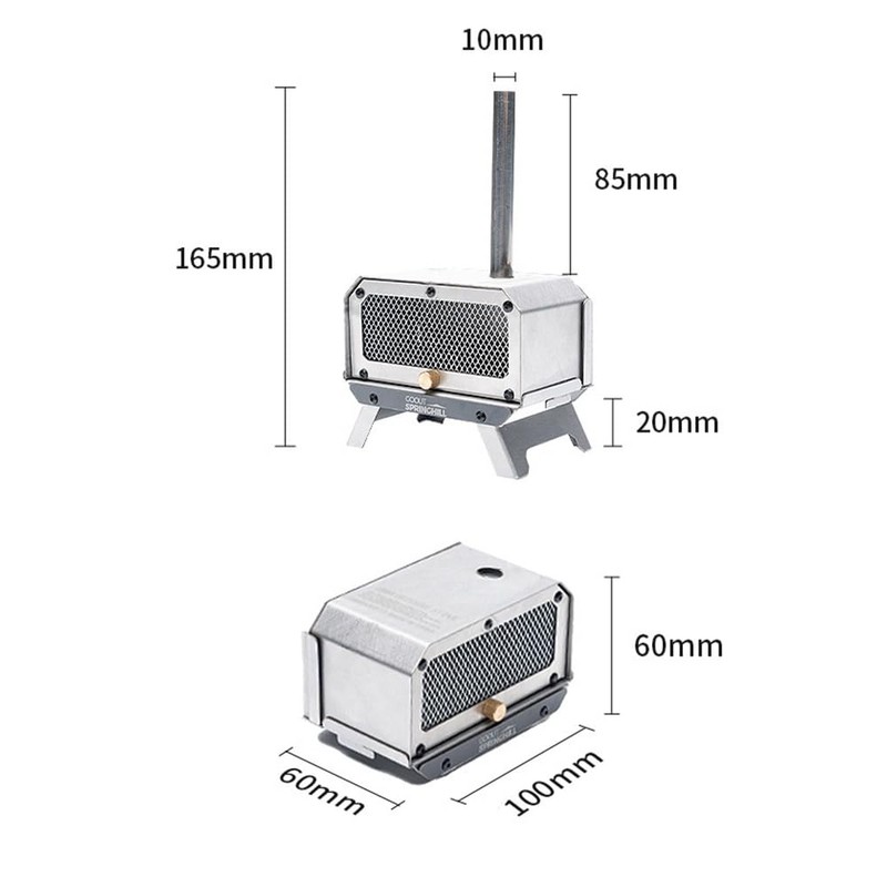 SOLOHIKE Mini Aromatherapy Stove, Portable Desktop Incense Burner for Small