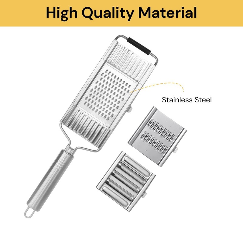EZONEDEAL 3 in 1 Vegetable Chopper Set, Multipurpose Vegetable Slicer