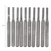Artillery End Mill, 10 Pieces HSS End Mill CNC Lathe