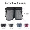 2Pcs Luggage Cup Holder for Suitcase Travel, 2-in-1 Drink Caddy