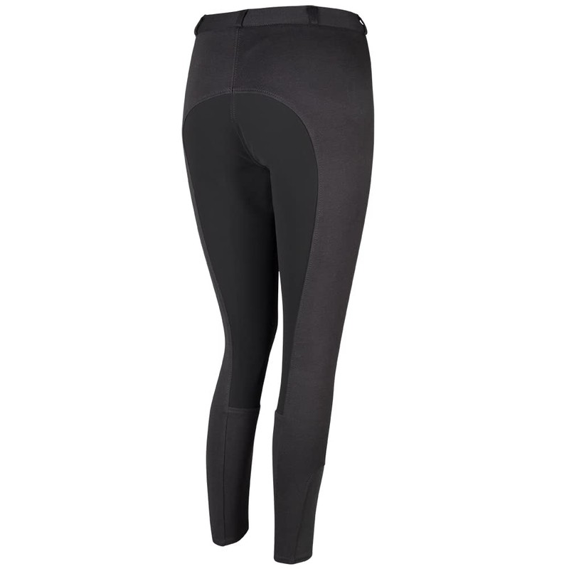 PFIFF Unisex Children's Thea Full-Seat Breeches, Black, 152 EU