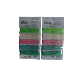 Unbranded SPARKLY BRAIDING CORD - JEWELRY MAKING - LOT OF 2 PACKAGES