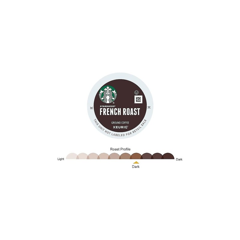 Starbucks® Single-Serve Coffee K-Cup®, French Roast, Carton Of 24