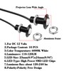 CARLITS Eagle Eye LED Bulbs 10-Pack Ultra thin Bumper DRL