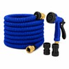 25ft Expandable Garden Hose Pipe with Adjustable Nozzle for Car