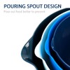 BoxedHome Nesting Plastic Mixing Bowl Set With Pour Spout, Microwave