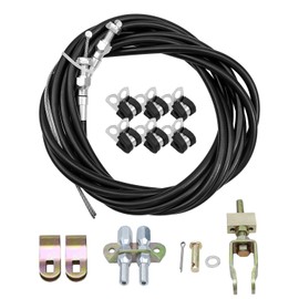 330-9371 Parking Brake Cable Kit Fit for Wilwood 110" Long Cables with a 97" Long Sheath, Universal Emergency Brake Cable Repair Kit
