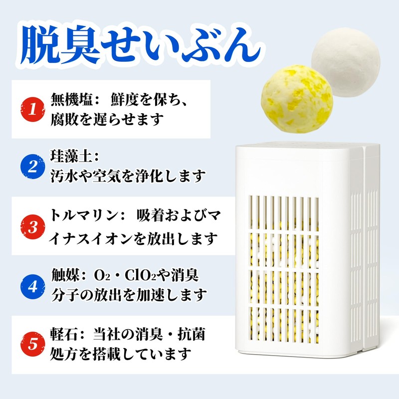 Powerful Refrigerator Deodorizer, Refrigerator Deodorizer, High Performance Than Charcoal, Powerful