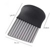 Crinkle Cutter for Vegetables & French Fries – Stainless Steel
