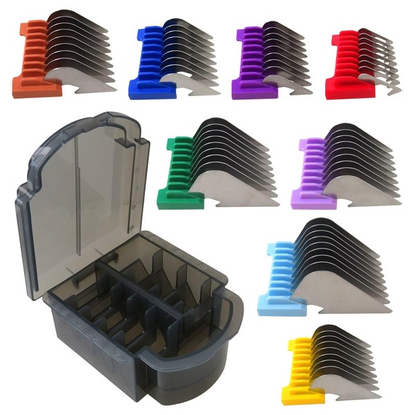 Huoptl Animal Stainless Steel Attachment Guide Comb for Wahl 5-in-1