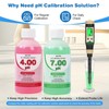 pH Calibration Solution 4.00+7.00, 250 ml (8.4 fl.oz) Each: pH