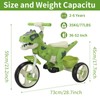 Dinosaur Kids Tricycle for Rider- Toddlers Kid Trike Bike Big
