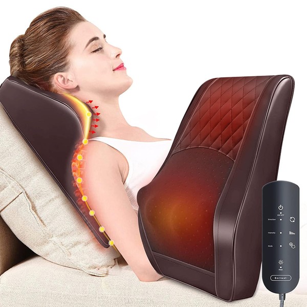 Neck and Back Massager with Heat, Back Massagers Machine, 3D