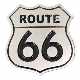 Hot Leathers Route 66 Pin