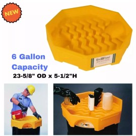 Unbranded Drum Funnel Anti Splash Draining Pour Wasted Oil Coolant for 55 Gal Drum Barrel