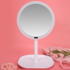 Makeup Mirror 10X Magnification LED Induction Portable Vanity Mirror for