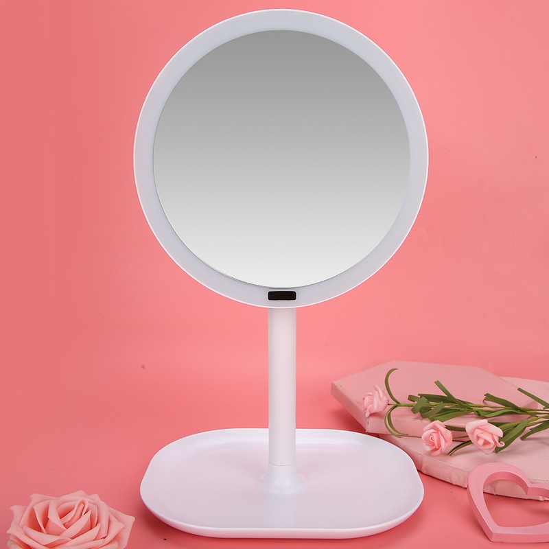 Makeup Mirror 10X Magnification LED Induction Portable Vanity Mirror for