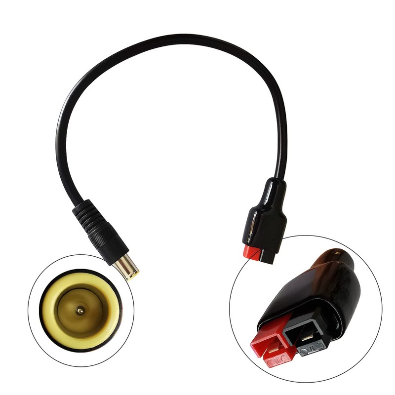 Faoyliye 16AWG Wire 45A Connector to DC 8mm Adapter Cable,for