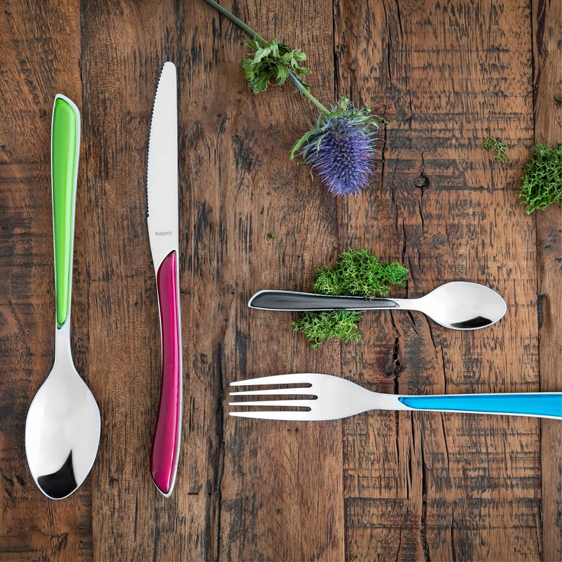 KUPPELS Prism Cutlery Set Stainless Steel Apricot