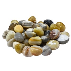 Amazing Gemstone Lace Agate Crystals&Healing Stones - 1000+ Carats Lace Agate Stone, Natural Healing Stones for Energy Balance, Stress Relief - Premium Polished Gems Rocks for Meditation&Wellness