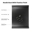 Hanobe Stove Noodle Board Cover: Black Gas Electric Cover Top