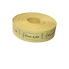 TAMLED Euro 2.00 receipt roll, yellow, 1000 perforated tear-offs