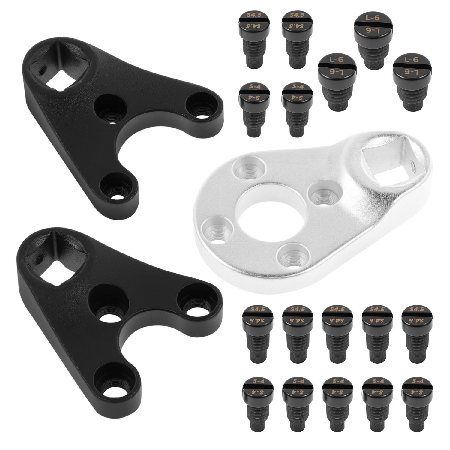 3Pcs Outboard Trim Tilt Pin Wrench Tool Kit MT0004 MT0006 MT0009 Steel ...
