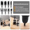 Wjelet 8-Piece Tenon Drill Set, 6 mm/10 mm/13 mm/16 mm