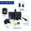Alpine Corporation Outdoor Decor Power Head Pump 550 GPH for